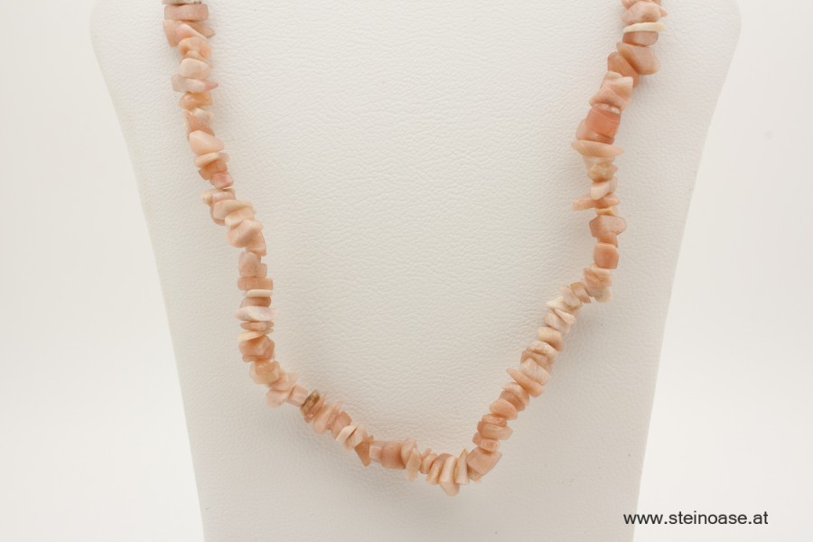 Mondstein Splitter- Kette 'Rosa'